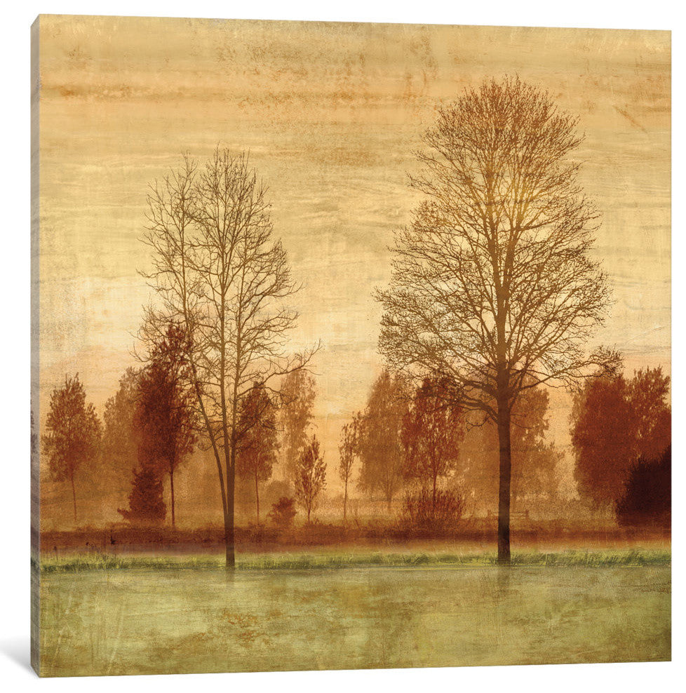 "Golden Sunrise I" by Chris Donovan, Canvas Print, 18"x18"