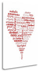"Translation Of Love" By Tenisha Proctor, Giclee Print on Gallery Wrap Canvas