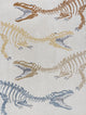 Kingdarr T-Rex Modern Kids Machine-Washable Cream/Multi 8 ft. x 10 ft. Area Rug