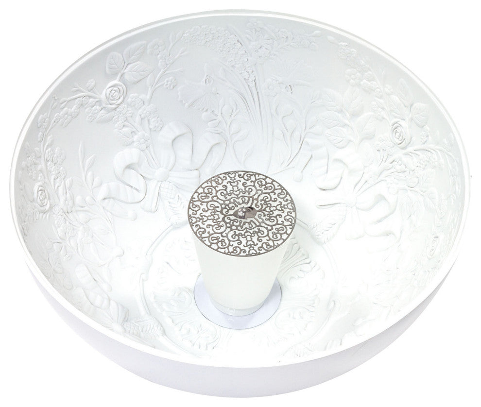 Flow Ceiling Fixture - White
