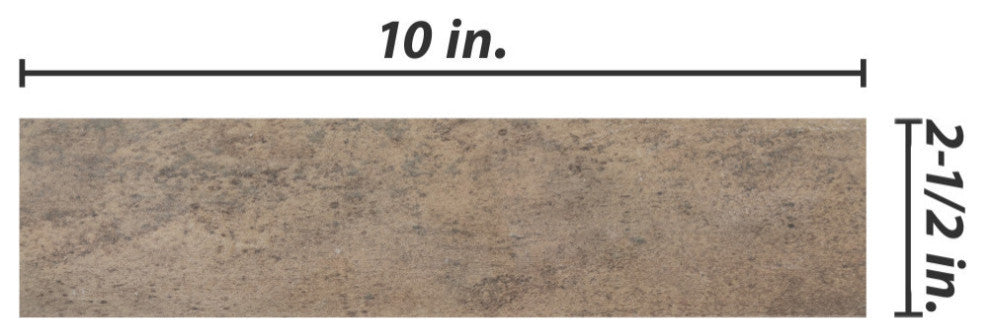 Capri Brick Porcelain Floor and Wall Tile Sample