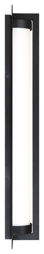 Oberon 26" LED Outdoor Wall Light 3000K, Black