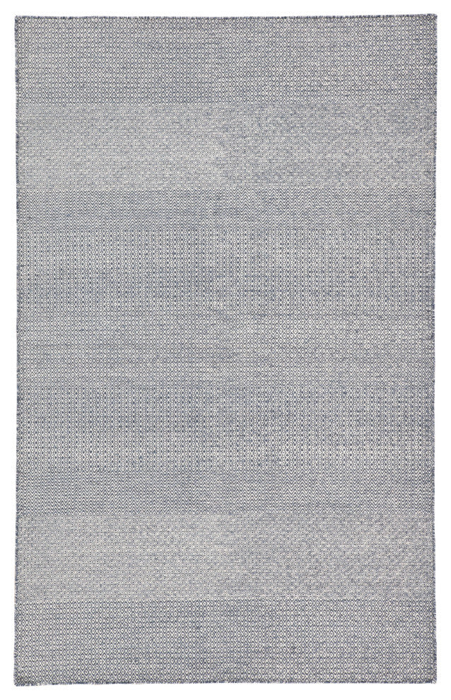 Jaipur Living Glace Handmade Geometric Dark Blue/ Ivory Area Rug 10'X14'