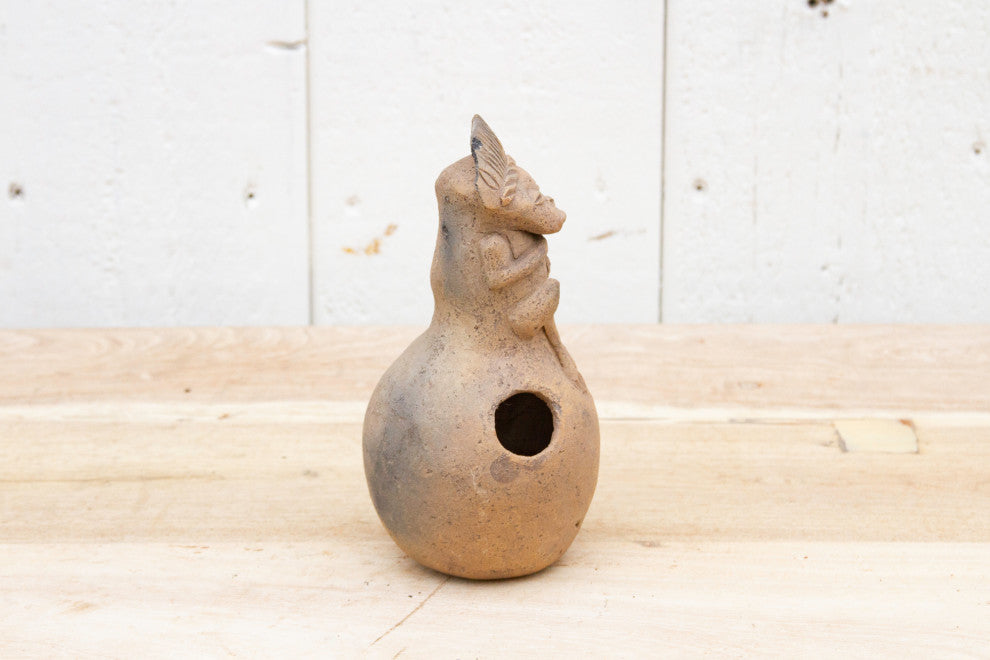 One-of-a-Kind Pre-Columbian Pottery Figure