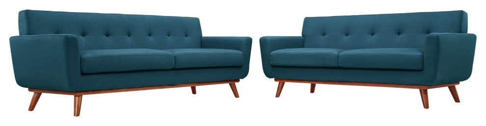 Azure Engage Loveseat and Sofa Set of 2