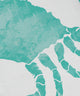 Crab, Animal Print Napkin, Aqua, Set of 4