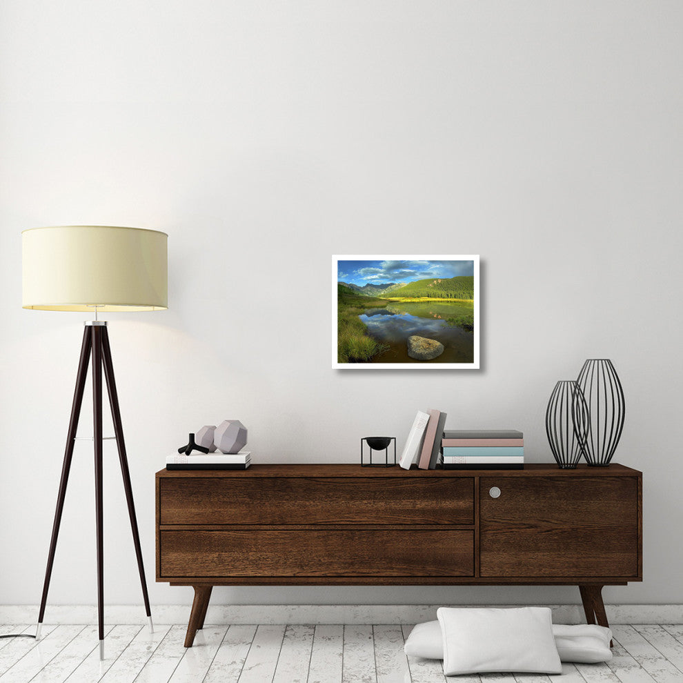 "Mt Powell and Piney Lake, Colorado" Paper Print by Tim Fitzharris, 26"x20"