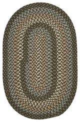 Colonial Mills Rug Boston Common Moss Green Runner, Oval
