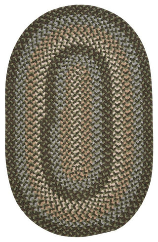 Colonial Mills Rug Boston Common Moss Green Runner, Oval