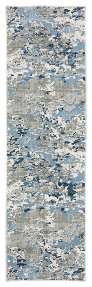 Oriental Weavers Easton 3317E Abstract Rug, Gray, 3'3"x5'