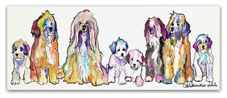 'The Gang' Canvas Art by Pat Saunders-White