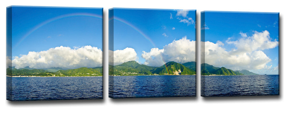Ready2HangArt ''Away" Paradise'' by Christopher Doherty 3-Panels
