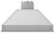Zline 34" 1200 Cfm Outdoor Range Hood Insert, 721-304-34