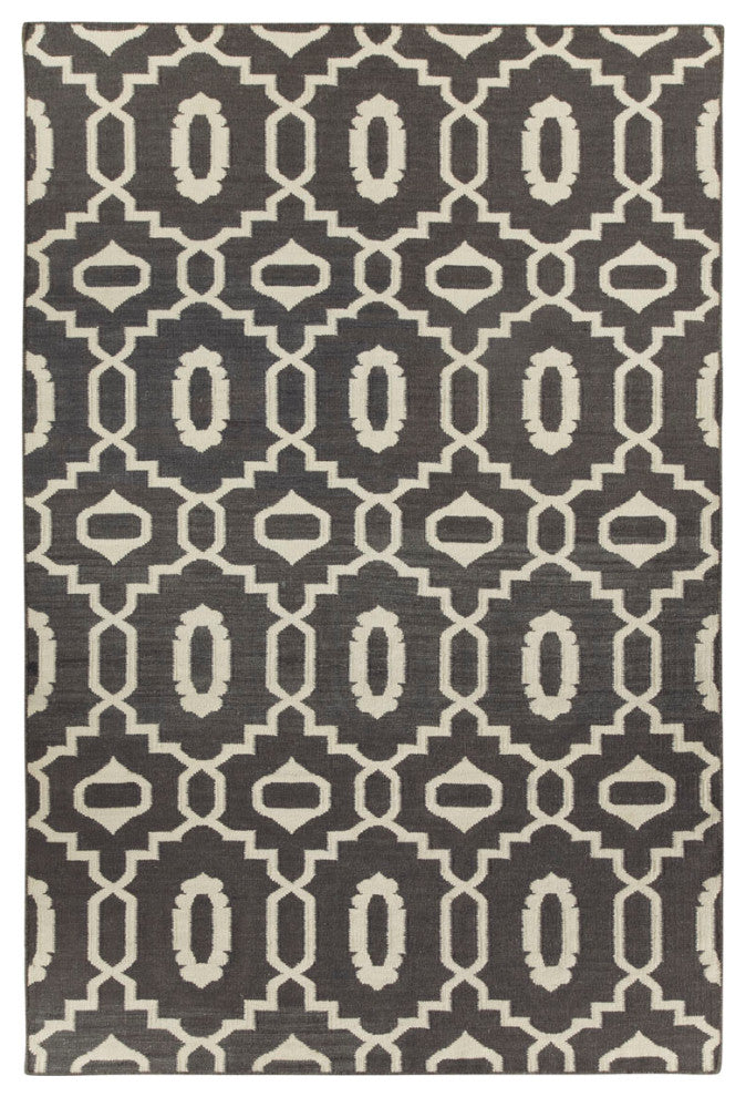 Capel Genevieve Gorder Anchor Smoke 3628_350 Flat Woven Rugs - 7' X 9' Rectangle