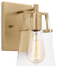 Crofton Small Sconce, Satin Brass