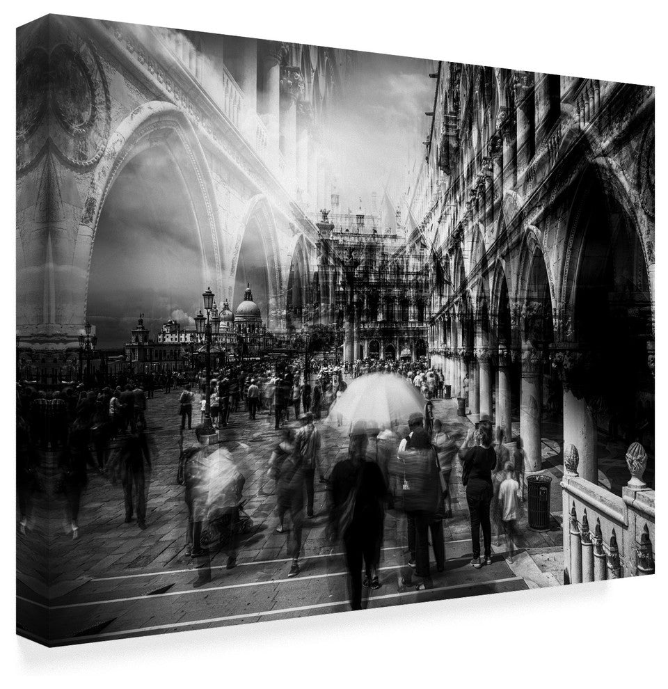 Carmine Chiriaco 'The Tourists' Canvas Art, 47"x35"