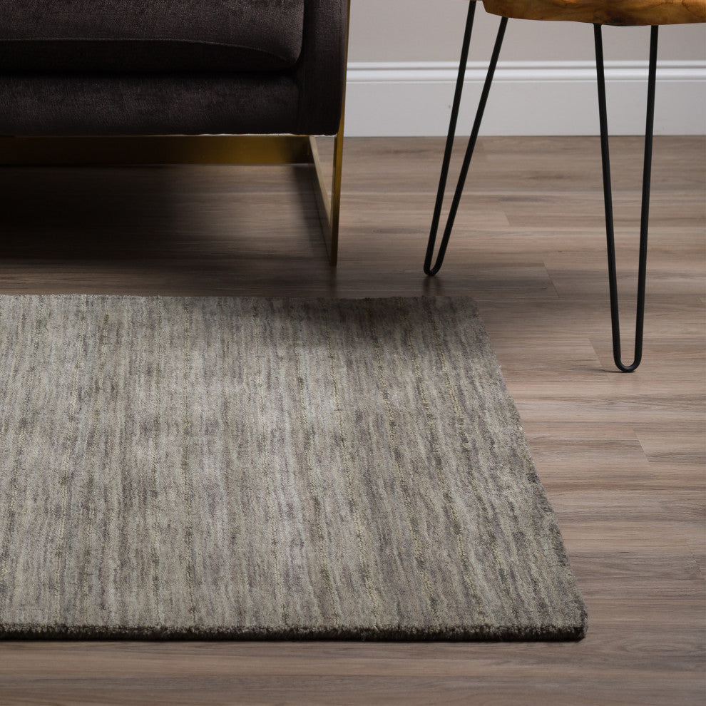 Rafia RF100 Charcoal 8' x 8' Round Rug