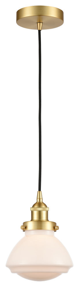 Innovations 616-1PH-SG-G321-LED 1-Light Mini Pendant, Satin Gold