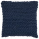 Nourison Mina Victory Life Styles Navy Thin Group Loops Throw Pillow