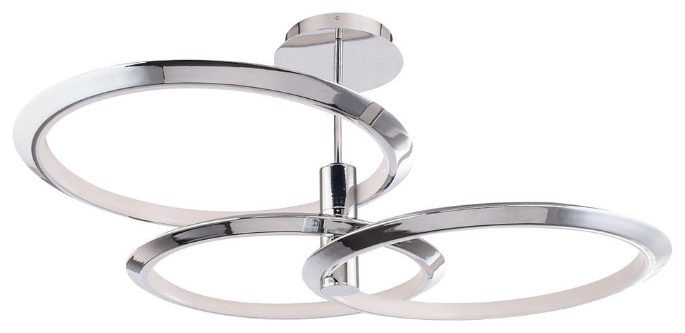 Solaris LED Pendant In Chrome