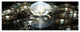 Golden Water Drops on Mirror, Abstract Canvas Art Print, 70"x28", 6 Panels