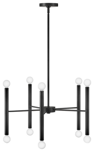 Lark Millie 24" Medium Multi-Tier Convertible Pendant, Black