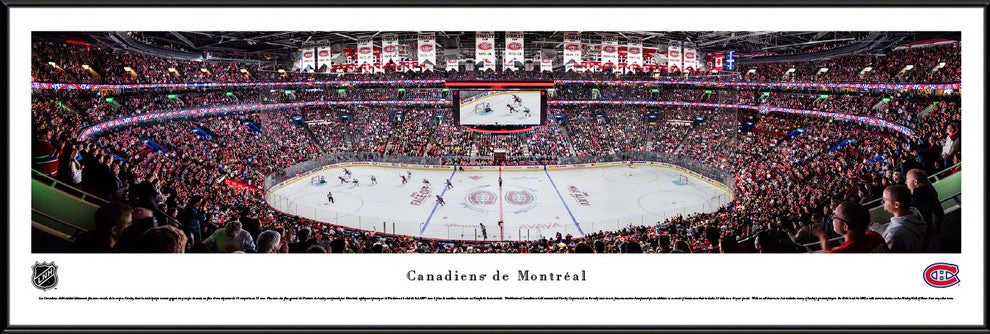 Montreal Canadiens, Center Ice at Bell Centre, Standard Frame