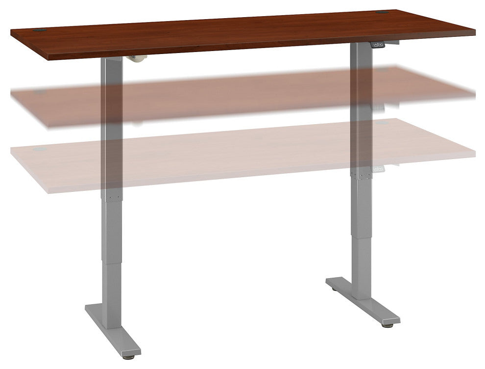 Move 40 Series 72W Height Adjustable Standing Desk, Hansen Cherry