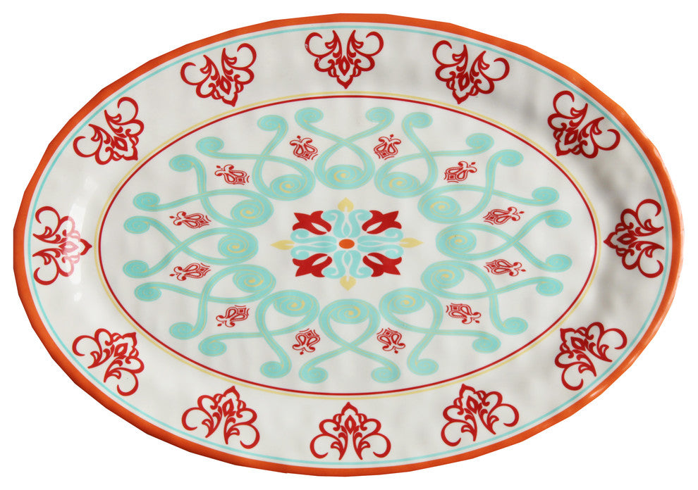 Western Melamine Serving Platter, 20"