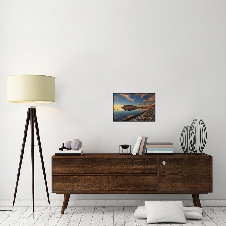 "Autumn Lights" Framed Canvas Giclee by Brin Ingibergsson-Bragi, 23x16"