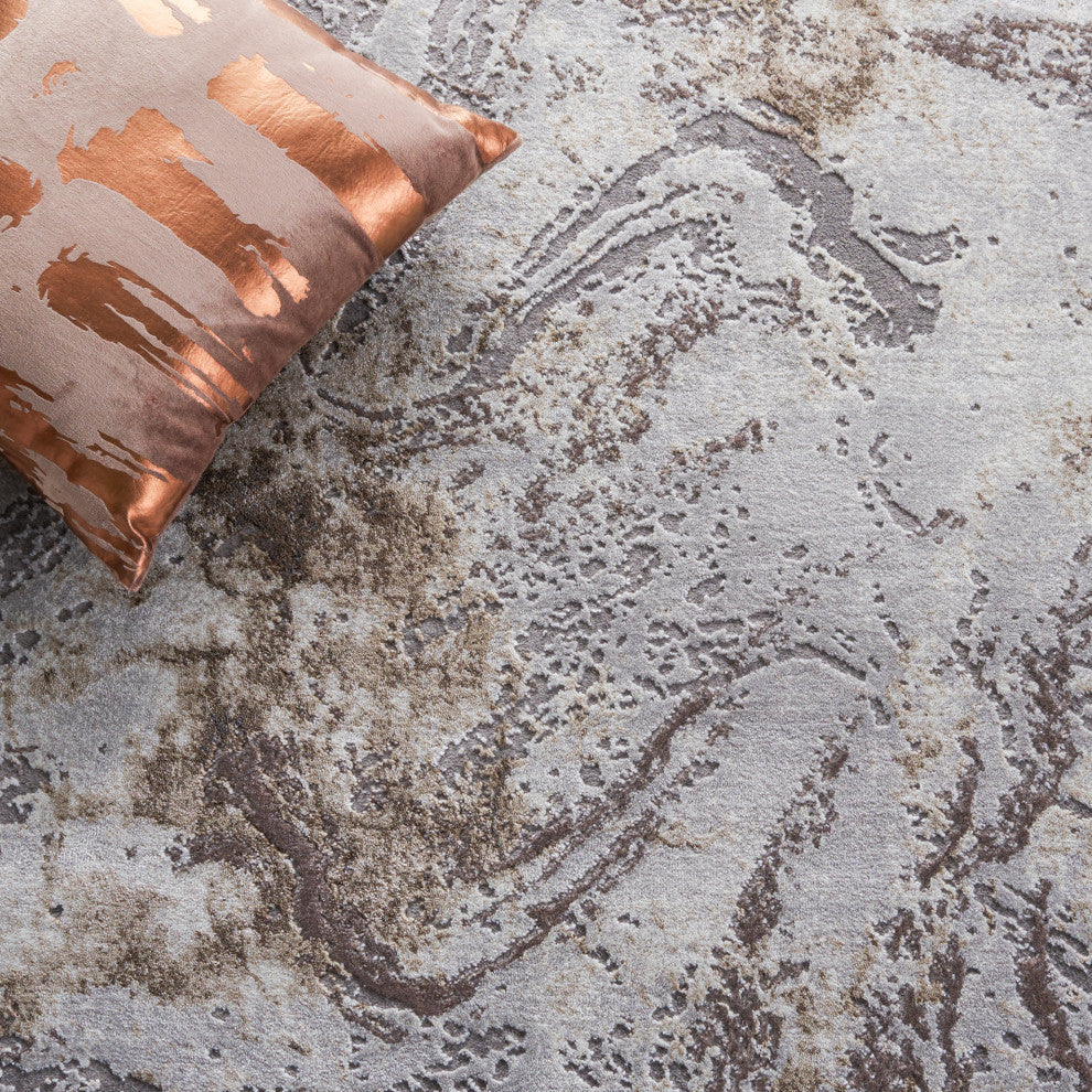 Safavieh Craft Collection CFT864H Rug, Grey/Taupe, 6'7" X 9'