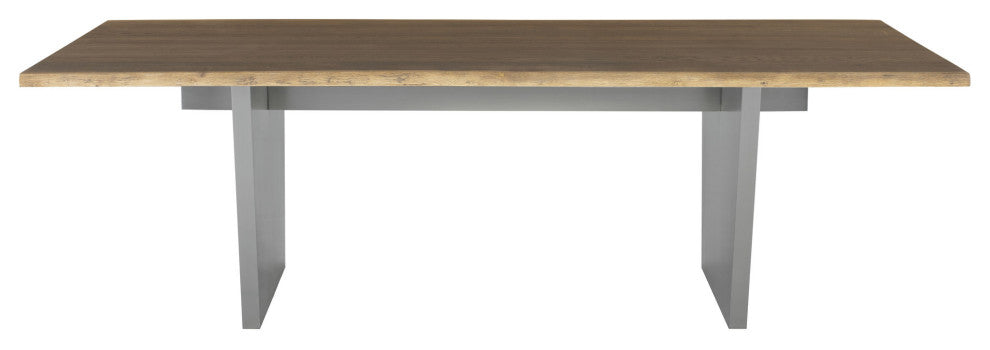 Aiden Seared Wood Dining Table, HGNA576