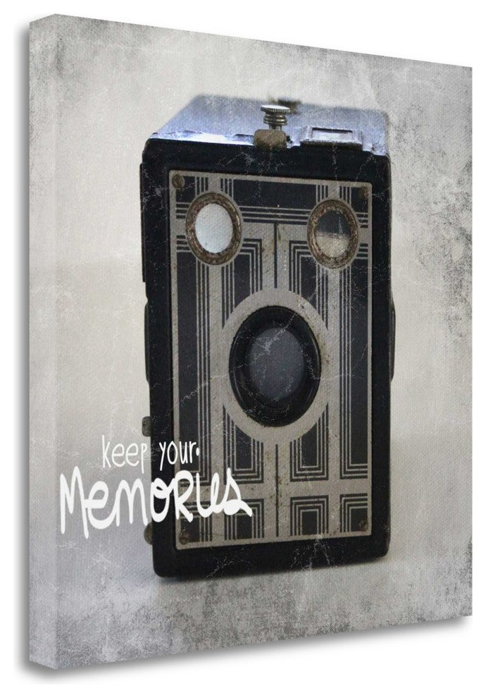 "Keep Your Memories" By Linda Woods, Giclee Print on Gallery Wrap Canvas