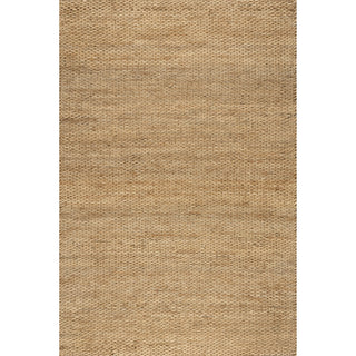 Nuloom Hand Woven Hailey Jute Rug, Natural 5'x8'
