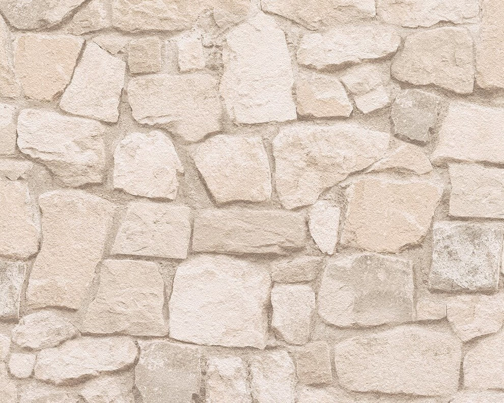 Dekora Natur 6, Naturally Multifaceted Beige, Brown, Coloured Wallpaper Roll
