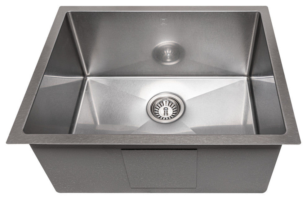 ZLINE 23" Meribel Undermount Fingerprint Resistant Stainless Steel Kitchen Sink