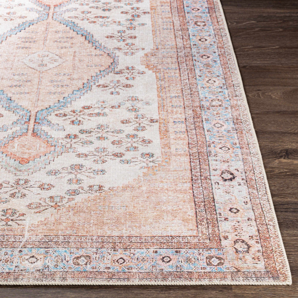 Hauteloom Moora Washable Area Rug, 5'3"x7'3" Rectangle