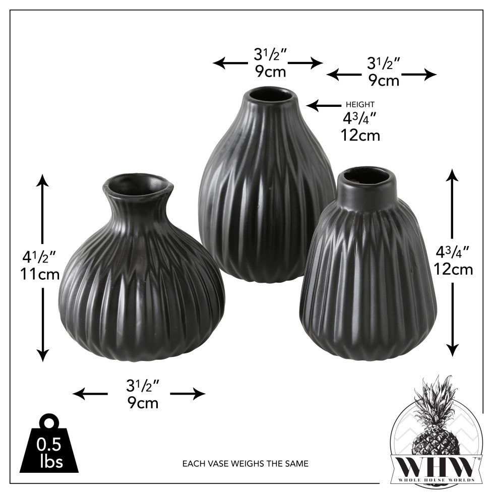 3 Piece Iconic Scandi Vases