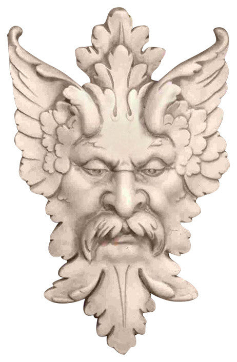 Michelangelo'S Florentine Man: Greenman Wall Sculpture - Medium