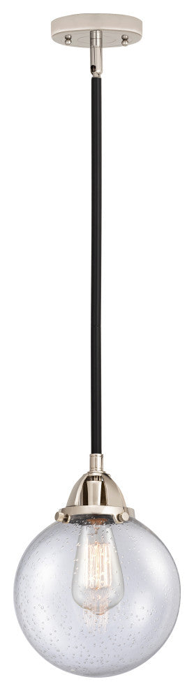 Beacon Mini Pendant, Black Polished Nickel, Seedy, Seedy