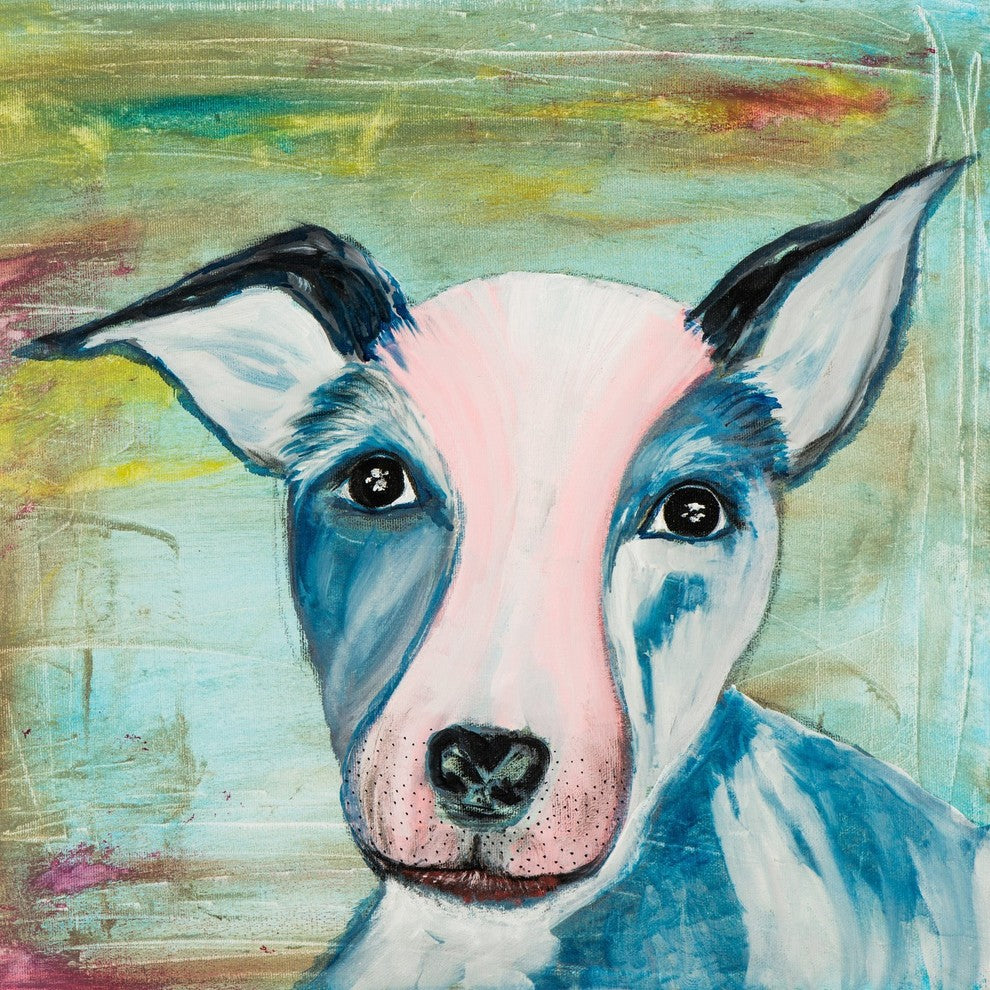 "Zula" Painting Print on Wrapped Canvas, 48"x48"