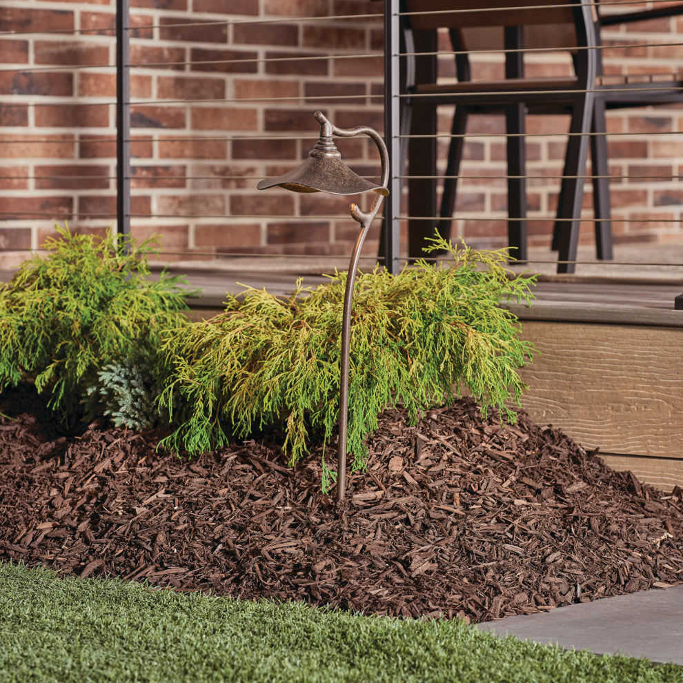 Cotswold 26" Aged Bronze Path and Spread 1--Light 12V