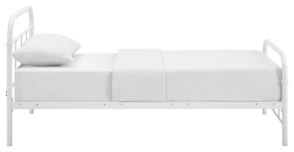 Maisie Twin Stainless Steel Bed Frame