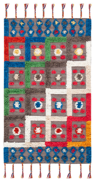 Safavieh Casablanca Collection CSB576N Rug, Blue/Green, 4' X 6'