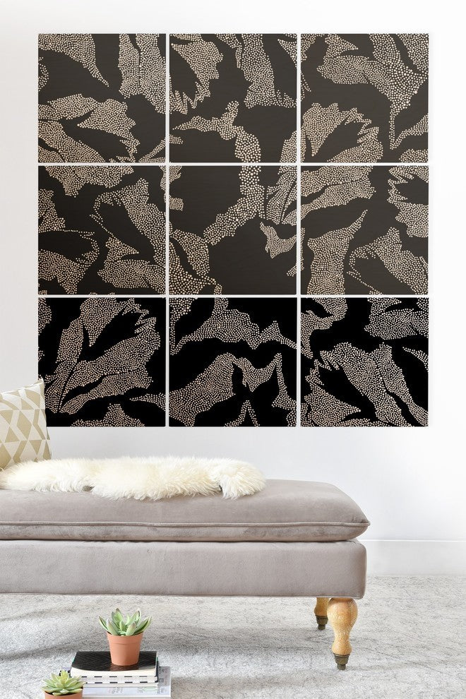 Deny Designs Ingrid Beddoes Cactus Love Wood Wall Mural, 3'x3'