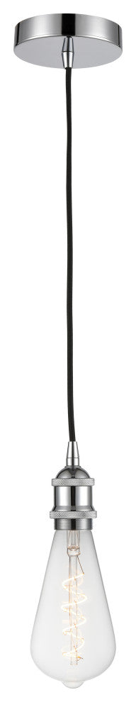 INNOVATIONS LIGHTING 616-1P-PC-BB95LED Edison 1 Light Mini Pendant