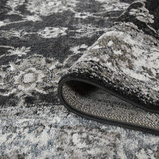 Alessana Cheally Black Bordered Area Rug, 2'x3'