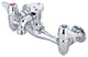 Central Brass Two Handle Wallmount Service Sink Faucet