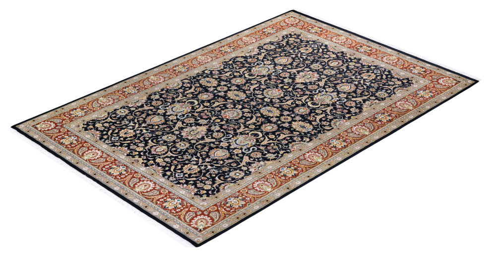 MOGUL, Hand Knotted Area Rug 9' 3" X 6' 3"