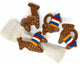 Felt Llama Napkin Rings, Set of 4, Chocolate